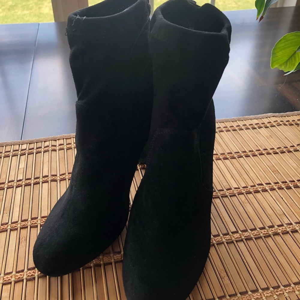 Express Booties Adjustable Ankle Drawstring. Size… - image 1